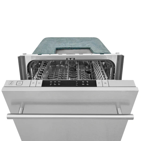 ZLINE 18" Built-in Dishwasher with Modern Style Handle