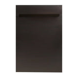 ZLINE 18" Built-in Dishwasher with Traditional Style Handle in Oil Rubbed Bronze