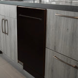 ZLINE 24" Top Control Dishwasher with Stainless Steel Tub and Traditional Handle in Oil Rubbed Bronze