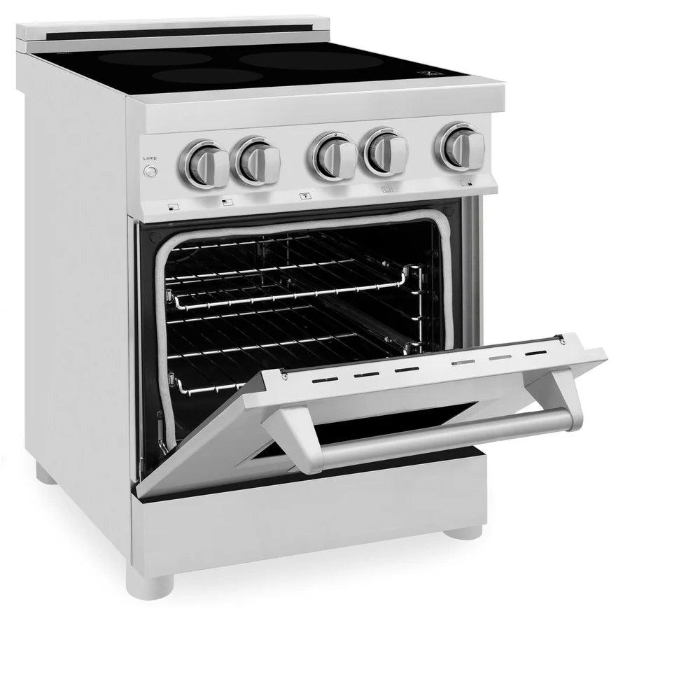 ZLINE 24" 2.8 cu. ft. Induction Range with a 3 Element Stove and Electric Oven