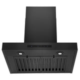 ZLINE 24" Convertible Vent Wall Mount Range Hood in Black Stainless Steel