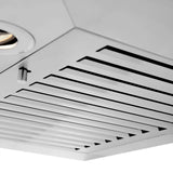 ZLINE 24" Convertible Vent Wall Mount Range Hood in Stainless Steel