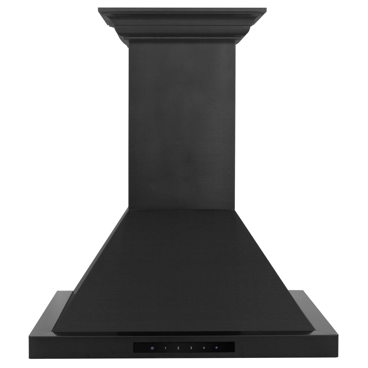 ZLINE 24" CrownSound™Ducted Vent Wall Mount Range Hood in Black Stainless Steel with Built-in Bluetooth Speakers