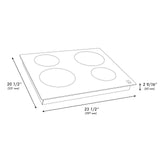 ZLINE 24" Induction Cooktop with 4 burners