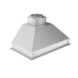 ZLINE 28" Ducted Island Mount Range Hood Insert in Stainless Steel