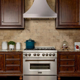 ZLINE 30" Designer Series Fingerprint Resistant Stainless Steel Ducted Wall Range Hood