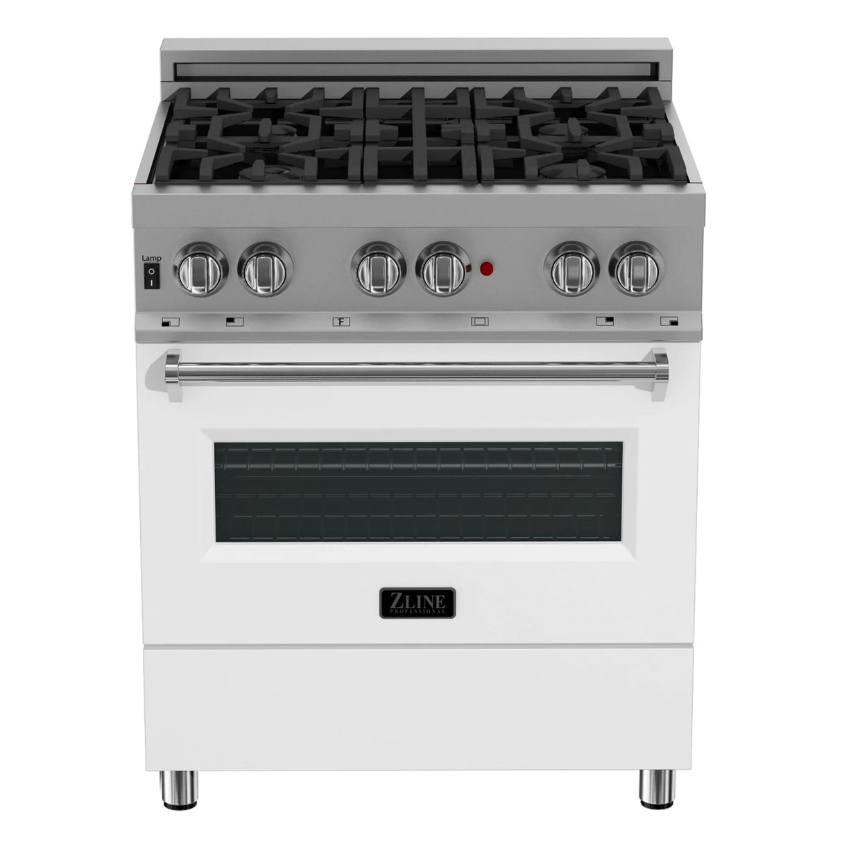 ZLINE 30" 4.0 cu. ft. Dual Fuel Range with Gas Stove and Electric Oven in DuraSnow Stainless Steel