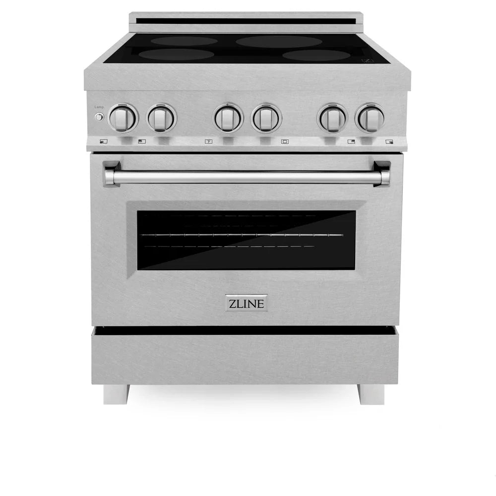 ZLINE 30" 4.0 cu. ft. Induction Range with a 4 Element Stove and Electric Oven