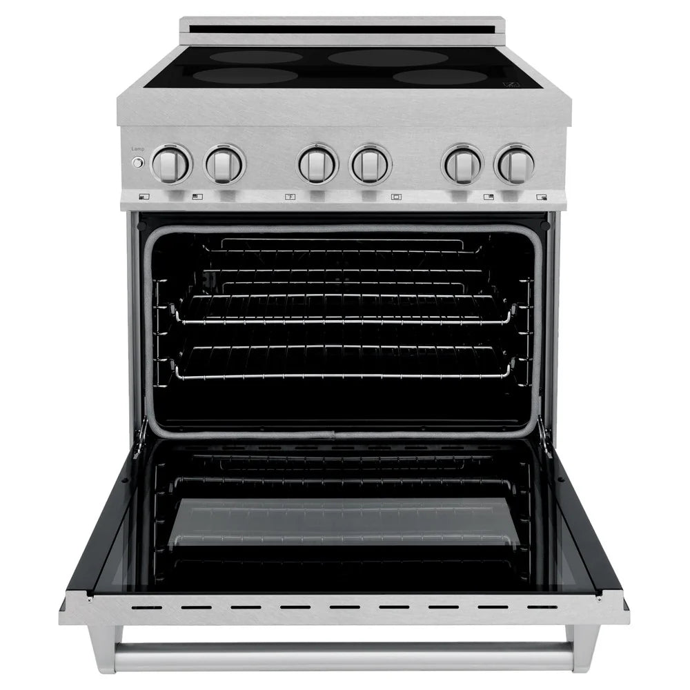 ZLINE 30" 4.0 cu. ft. Induction Range with a 4 Element Stove and Electric Oven