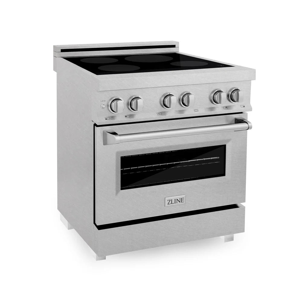 ZLINE 30" 4.0 cu. ft. Induction Range with a 4 Element Stove and Electric Oven