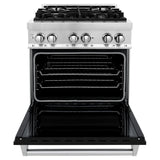 30" 4.0 cu. ft. Dual Fuel Range with Gas Stove and Electric Oven (RA-BLM-30)