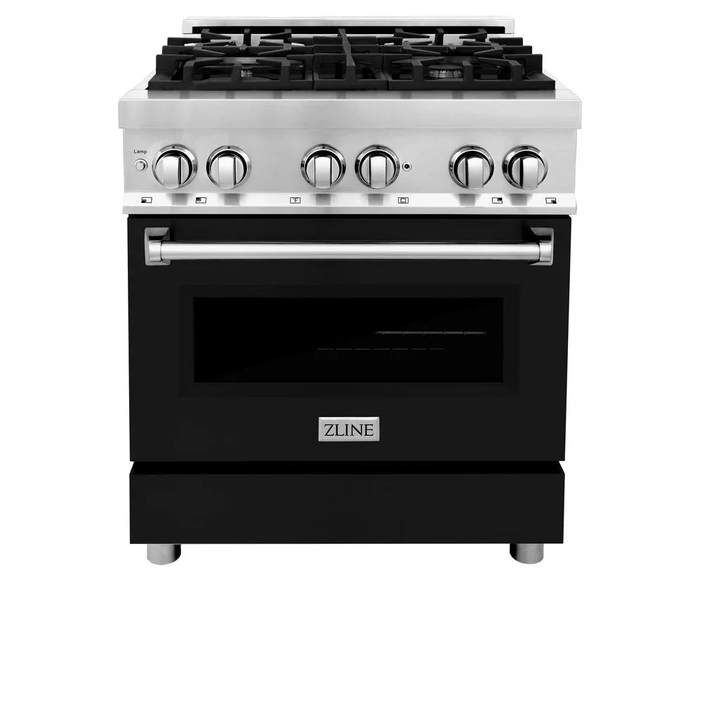 30" 4.0 cu. ft. Dual Fuel Range with Gas Stove and Electric Oven (RA-BLM-30)