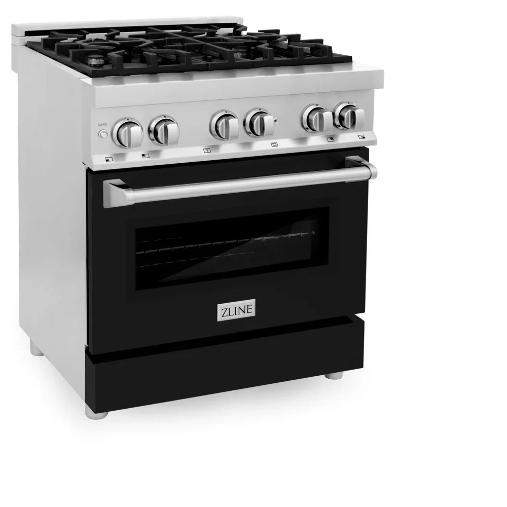 30" 4.0 cu. ft. Dual Fuel Range with Gas Stove and Electric Oven (RA-BLM-30)