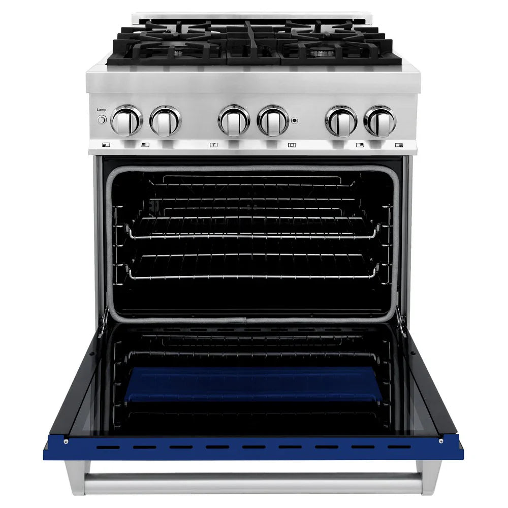 ZLINE 30" Dual Fuel Range with Gas Stove and Electric Oven (RA-BG-30)