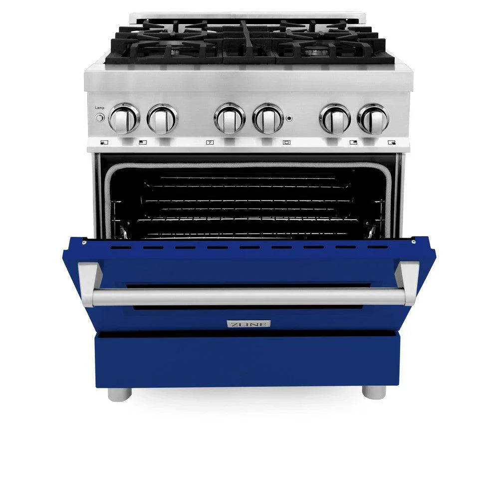 ZLINE 30" Dual Fuel Range with Gas Stove and Electric Oven (RA-BG-30)