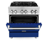 ZLINE 30" Dual Fuel Range with Gas Stove and Electric Oven (RA-BG-30)