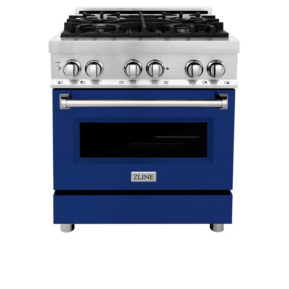 ZLINE 30" Dual Fuel Range with Gas Stove and Electric Oven (RA-BG-30)