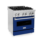 ZLINE 30" Dual Fuel Range with Gas Stove and Electric Oven (RA-BG-30)