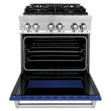 ZLINE 30" Dual Fuel Range with Gas Stove and Electric Oven (RA-BM-30)