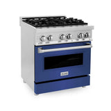 ZLINE 30" Dual Fuel Range with Gas Stove and Electric Oven (RA-BM-30)