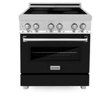 ZLINE 30" 4.0 cu. ft. Induction Range with a 4 Element Stove and Electric Oven