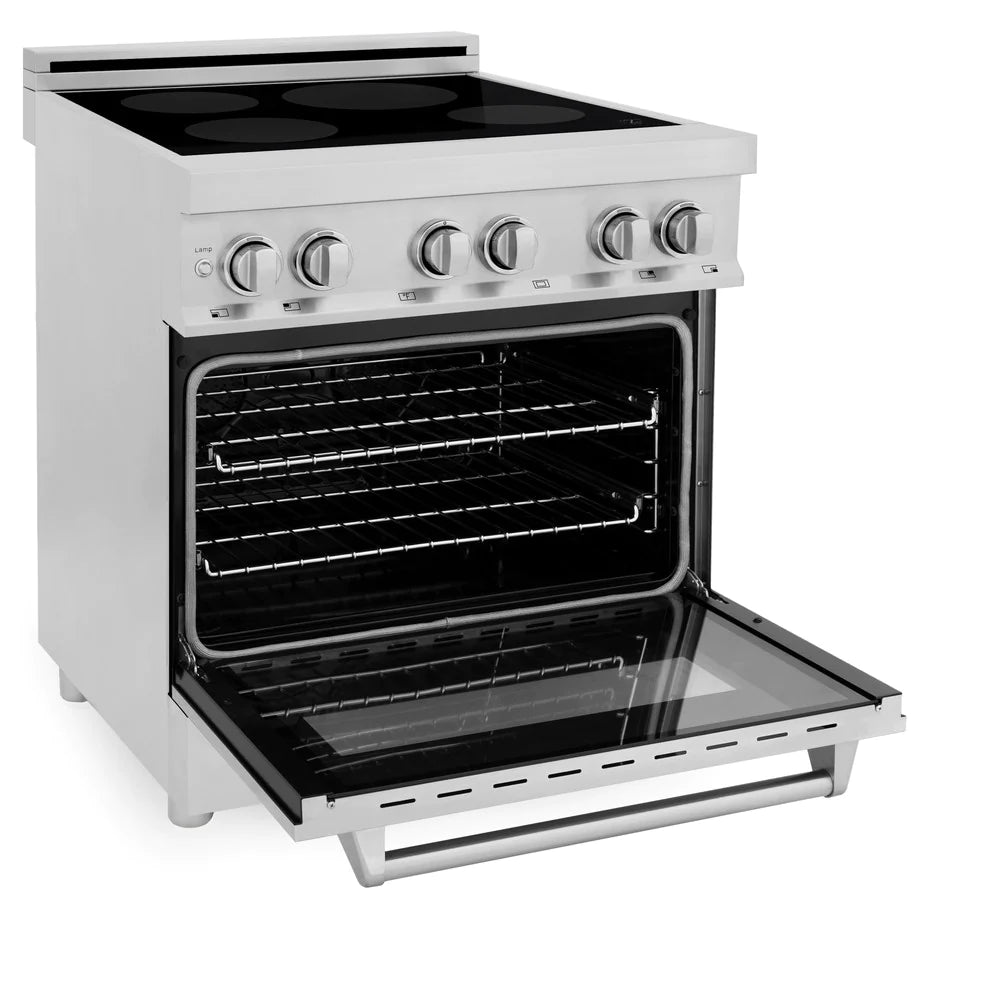 ZLINE 30" 4.0 cu. ft. Induction Range with a 4 Element Stove and Electric Oven