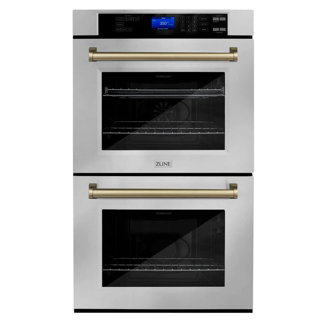 ZLINE 30" Autograph Edition Double Wall Oven with Self Clean and True Convection in Stainless Steel