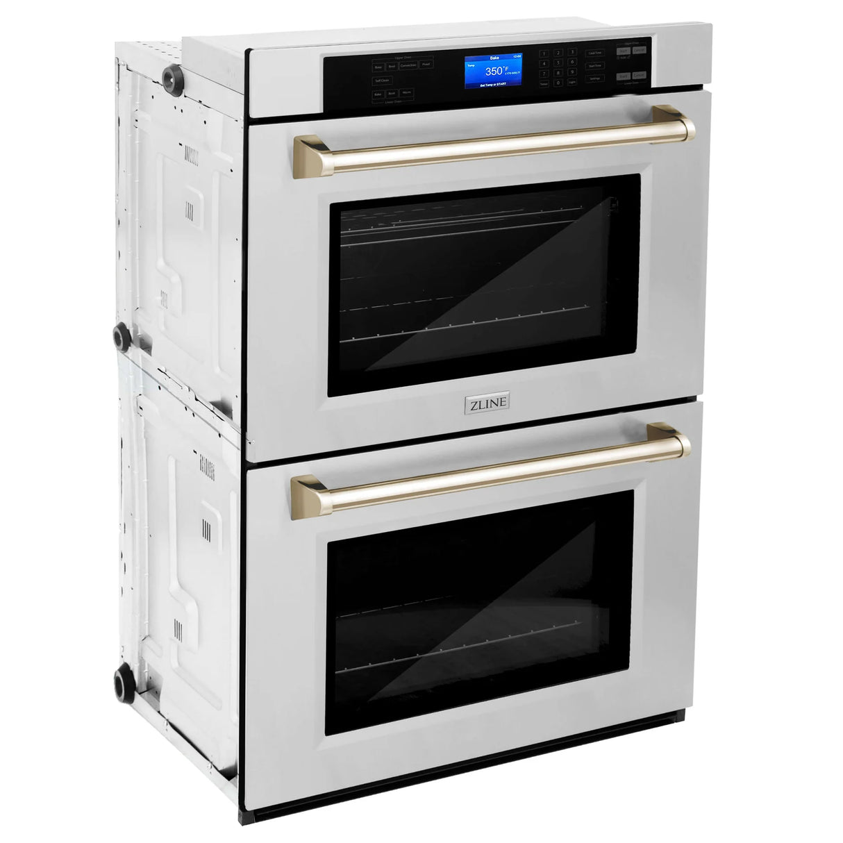 ZLINE 30" Autograph Edition Double Wall Oven with Self Clean and True Convection in Stainless Steel