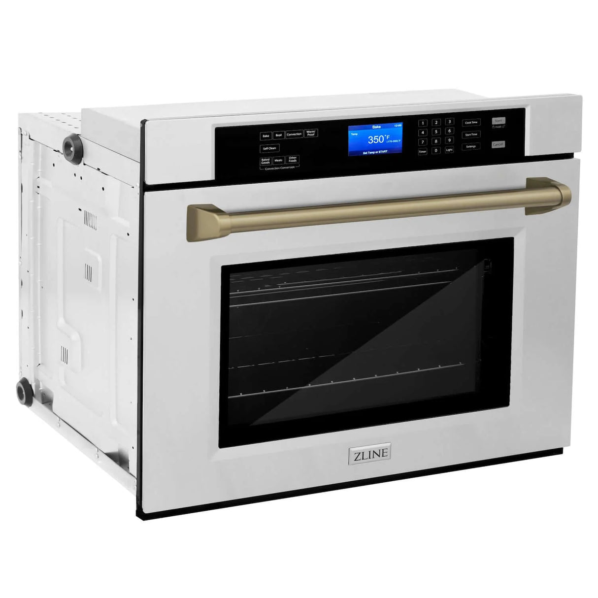 ZLINE 30" Autograph Edition Single Wall Oven with Self Clean and True Convection in Stainless Steel