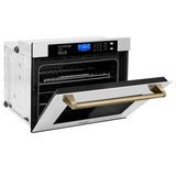 ZLINE 30" Autograph Edition Single Wall Oven with Self Clean and True Convection in Stainless Steel