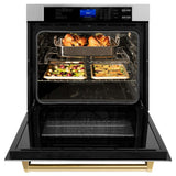 ZLINE 30" Autograph Edition Single Wall Oven with Self Clean and True Convection in Stainless Steel