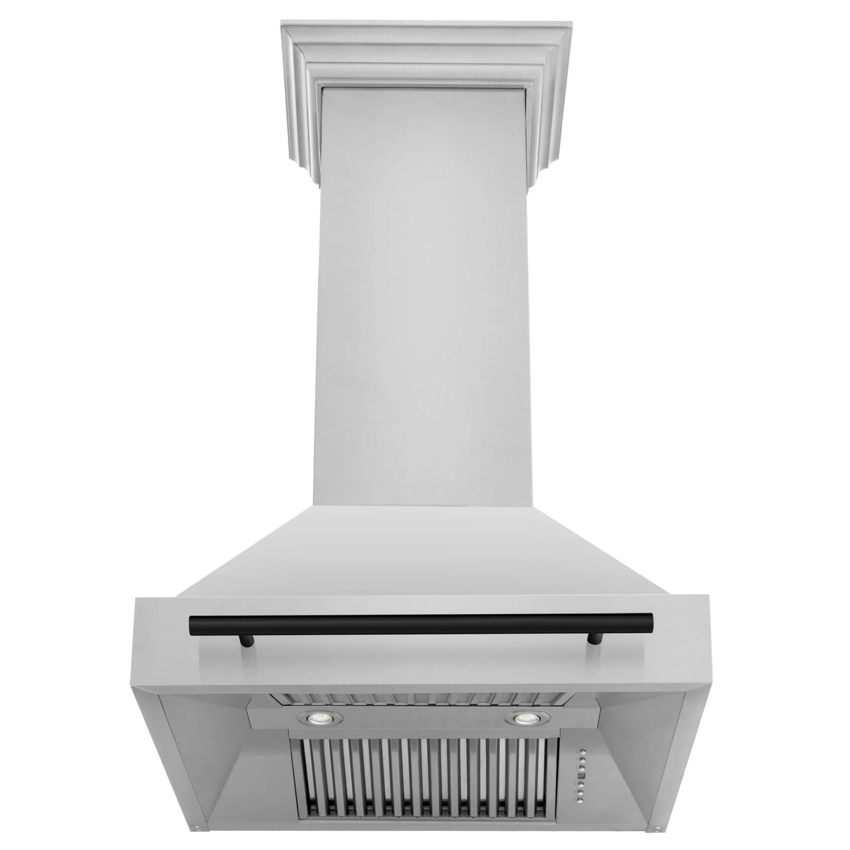 ZLINE 30" Autograph Edition Stainless Steel Range Hood with Stainless Steel Shell and Handle