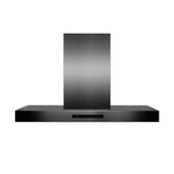 ZLINE 30" Convertible Island Mount Range Hood in Black Stainless Steel