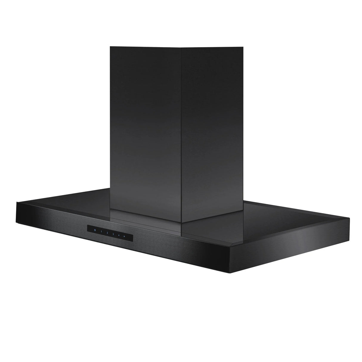 ZLINE 30" Convertible Island Mount Range Hood in Black Stainless Steel