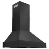 ZLINE 30" Convertible Vent Black Stainless Steel Wall Mount Range Hood