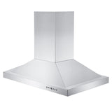 ZLINE 30" Convertible Vent Island Mount Range Hood in Stainless Steel