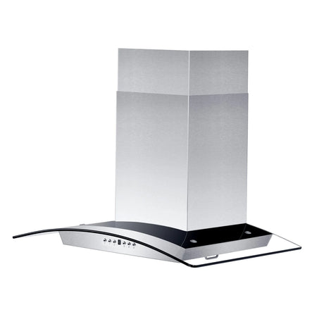 ZLINE 30" Convertible Vent Wall Mount Range Hood in Stainless Steel & Glass