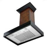 ZLINE 30" Convertible Vent Wooden Wall Mount Range Hood