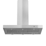 ZLINE 30" Convertible Vent Island Mount Range Hood in Stainless Steel