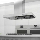 ZLINE 30" Convertible Vent Island Mount Range Hood in Stainless Steel