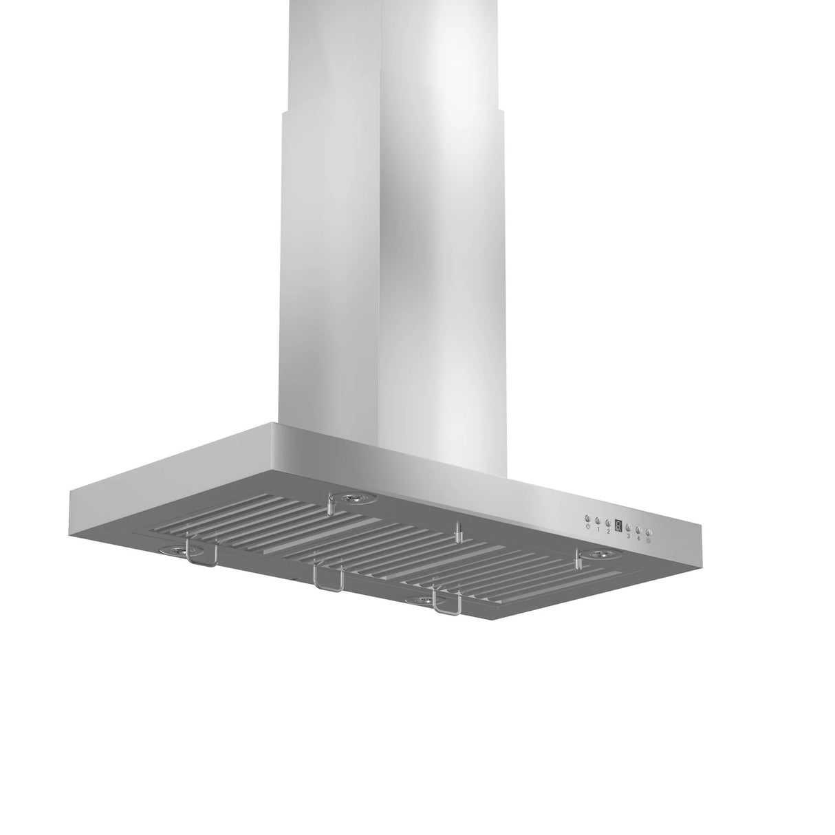 ZLINE 30" Convertible Vent Island Mount Range Hood in Stainless Steel