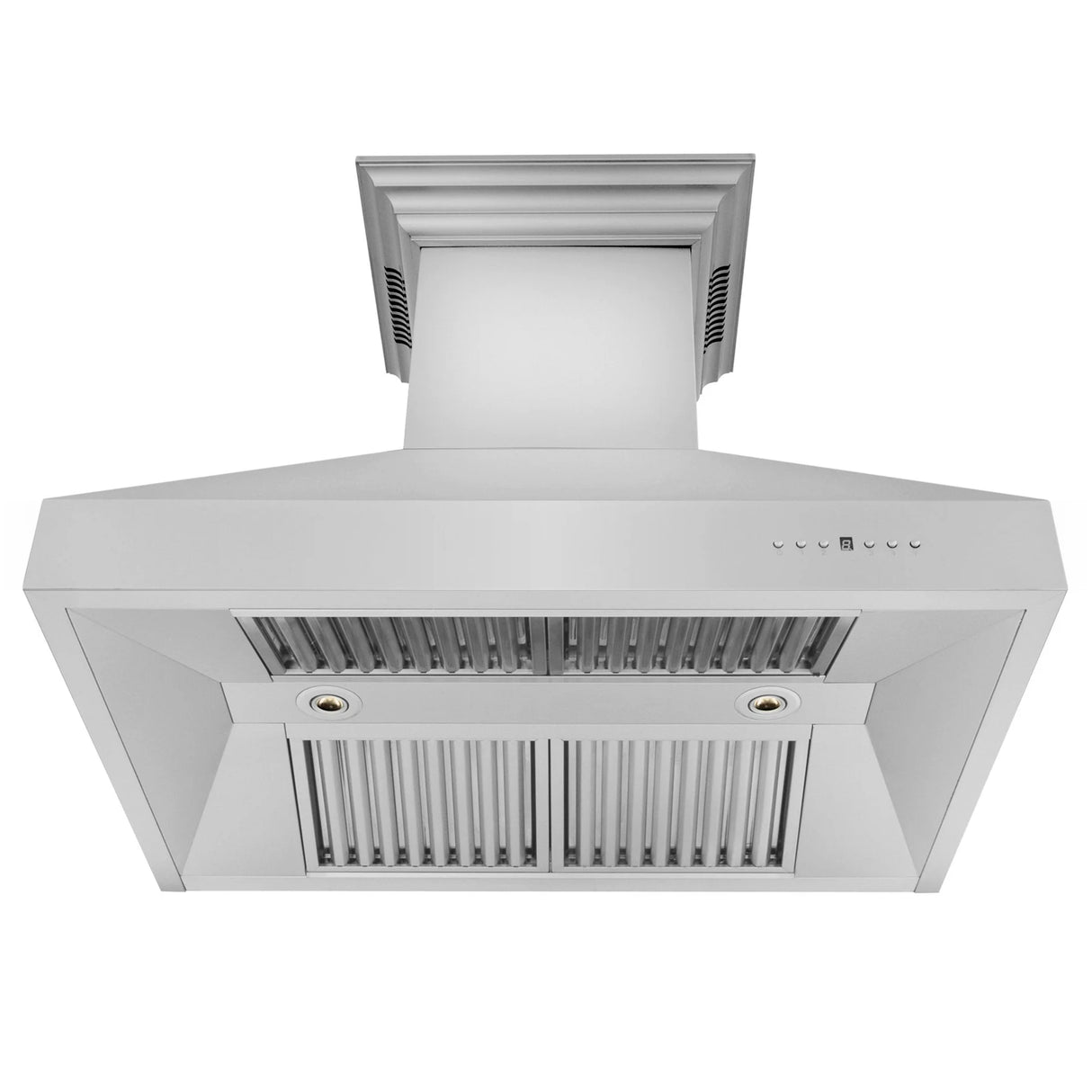 ZLINE 30" CrownSound™Ducted Vent Wall Mount Range Hood in Stainless Steel with Built-in Bluetooth Speakers