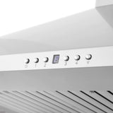 ZLINE 30" CrownSound™ Ducted Vent Wall Mount Range Hood in Stainless Steel with Built-in Bluetooth Speakers