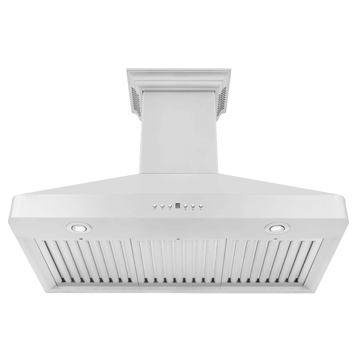 ZLINE 30" CrownSound™ Ducted Vent Wall Mount Range Hood in Stainless Steel with Built-in Bluetooth Speakers