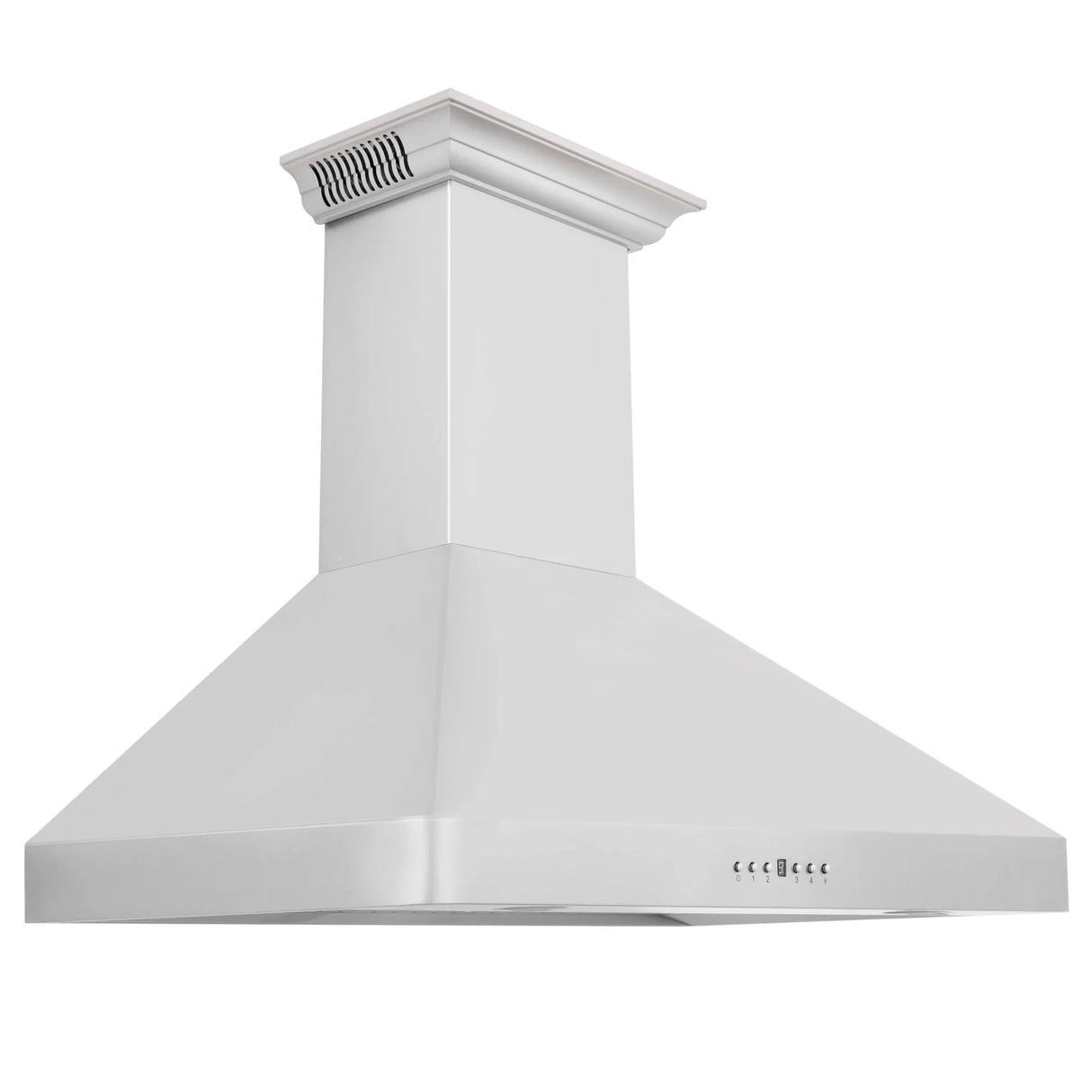 ZLINE 30" CrownSound™ Ducted Vent Wall Mount Range Hood in Stainless Steel with Built-in Bluetooth Speakers