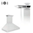 ZLINE 30" CrownSound™ Ducted Vent Wall Mount Range Hood in Stainless Steel with Built-in Bluetooth Speakers