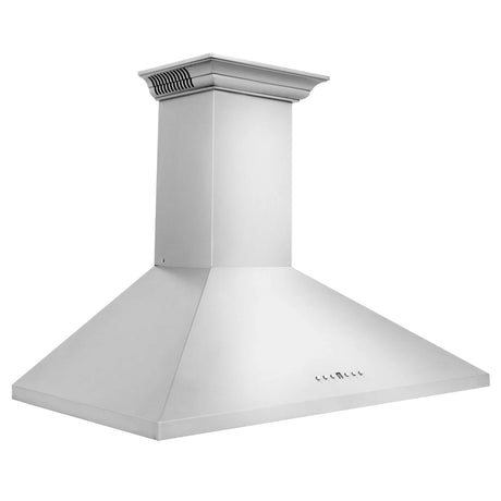 ZLINE 30" CrownSound™ Ducted Vent Wall Mount Range Hood in Stainless Steel with Built-in Bluetooth Speakers