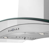 ZLINE 30" CrownSound™ Ducted Vent Wall Mount Range Hood in Stainless Steel with Built-in Bluetooth Speakers