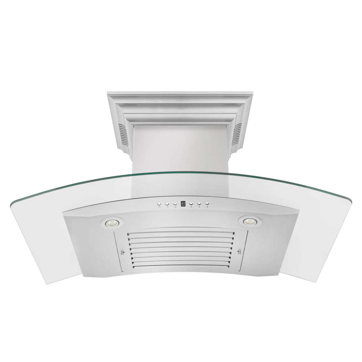 ZLINE 30" CrownSound™ Ducted Vent Wall Mount Range Hood in Stainless Steel with Built-in Bluetooth Speakers