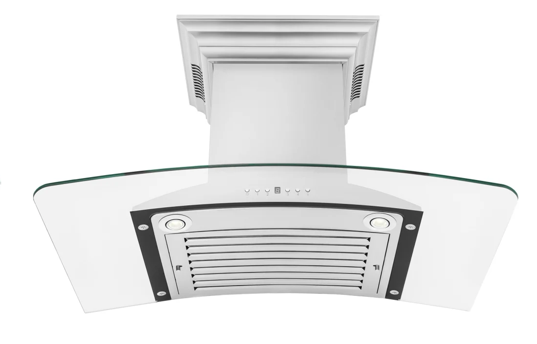 ZLINE 30" CrownSound™ Ducted Vent Wall Mount Range Hood in Stainless Steel with Built-in Bluetooth Speakers